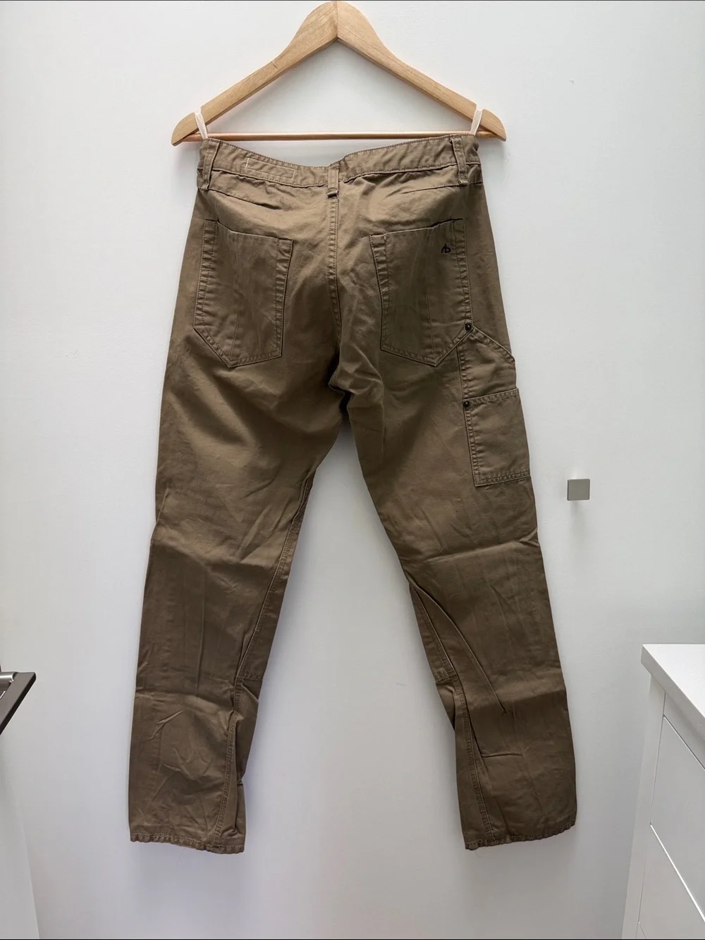 rag & bone “Double Knee Canvas Work Pants”